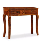 vidaXL Consolle Legno Massello di Acacia Naturale Marrone Medio