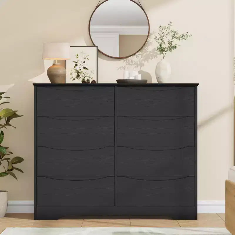 Cassettiera a 8 cassetti – Nero / Naturale / Noce / Bianco