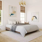 Letto a piattaforma Queen Alibi Noce - Nexera