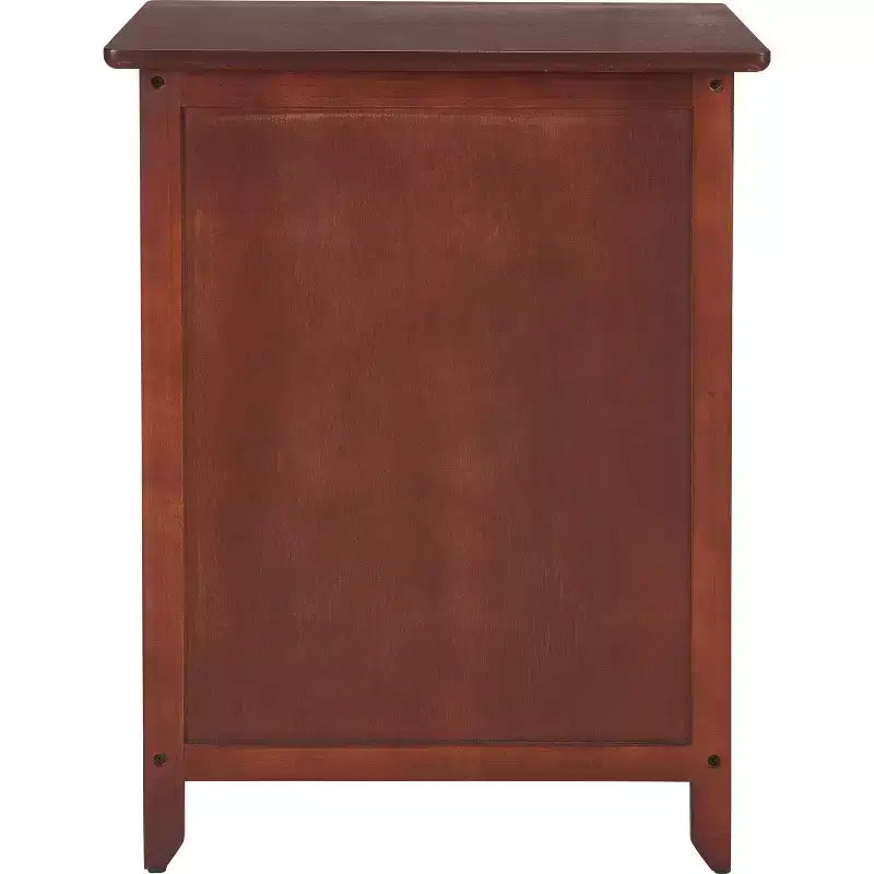 Tavolino Alcott con cassetto singolo e armadietto - ClickDecor