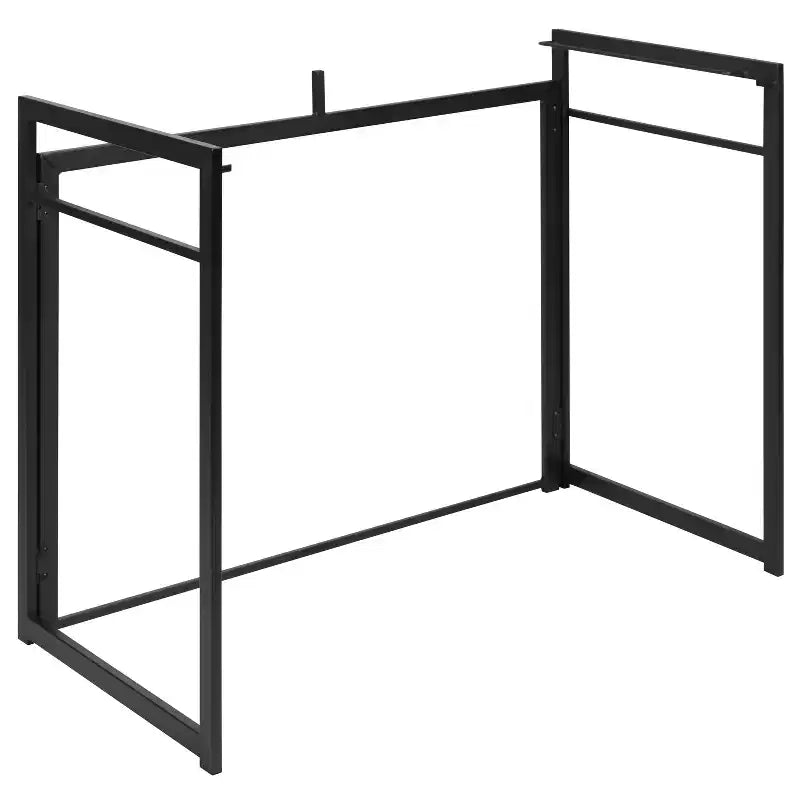 Flash Furniture Scrivania Pieghevole Rustica per Computer da Ufficio - 40
