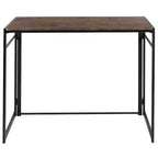 Flash Furniture Scrivania Pieghevole Rustica per Computer da Ufficio - 40