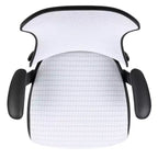 Sedia da ufficio ergonomica girevole Flash Furniture con schienale alto in rete, braccioli regolabili