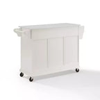 Carrello da cucina con ripiano in granito e ruote – Bianco / Ciliegio / Nero / Grigio, 1 persona