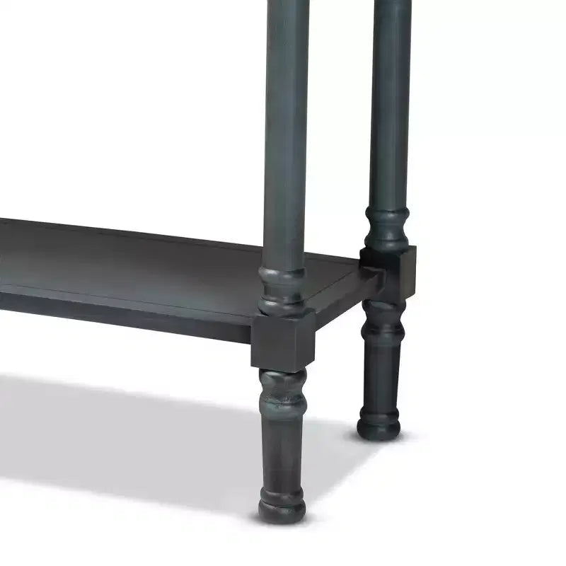 Console da ingresso Garvey Wood con 3 cassetti - Baxton Studio