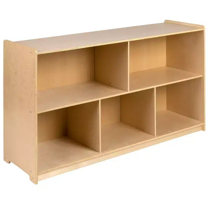 Emma and Oliver Wooden School Classroom Storage Cabinet/Cubby for Commercial or Home Use