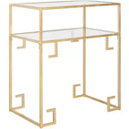 Tavolino d'Appoggio Berdine - FOX2560 - Oro/Specchio - Safavieh Couture