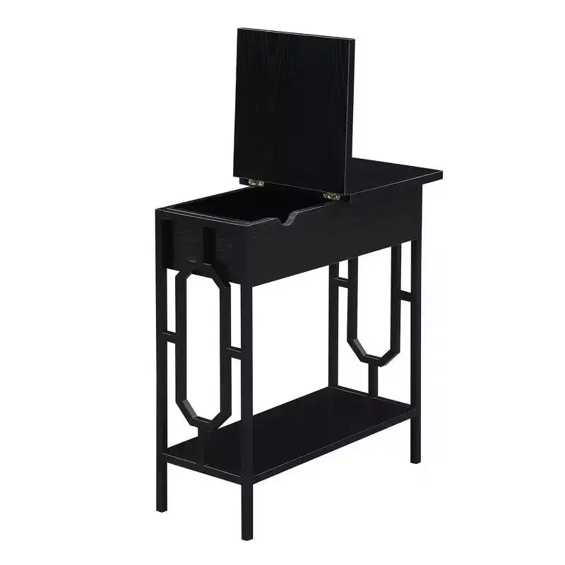 Tavolino da salotto con piano a ribalta Omega con stazione di ricarica - Breighton Home